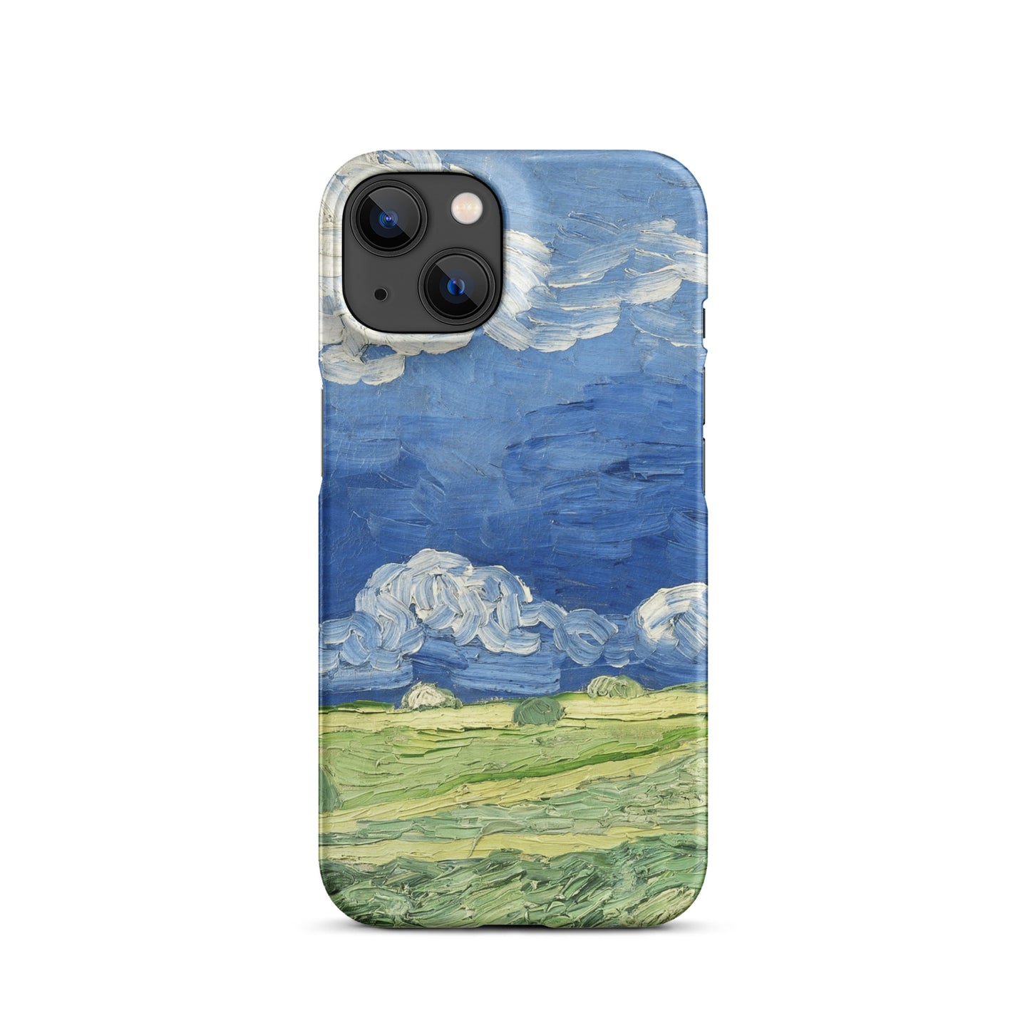 Snap phone case for iPhone® - Wheatfield under thunderclouds by Vincent van Gogh - The Culturalife