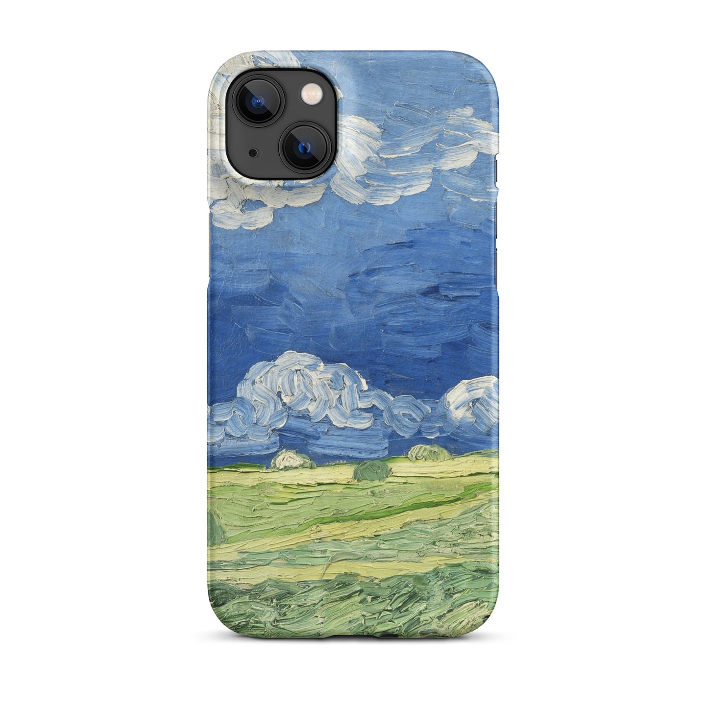 Snap phone case for iPhone® - Wheatfield under thunderclouds by Vincent van Gogh - The Culturalife