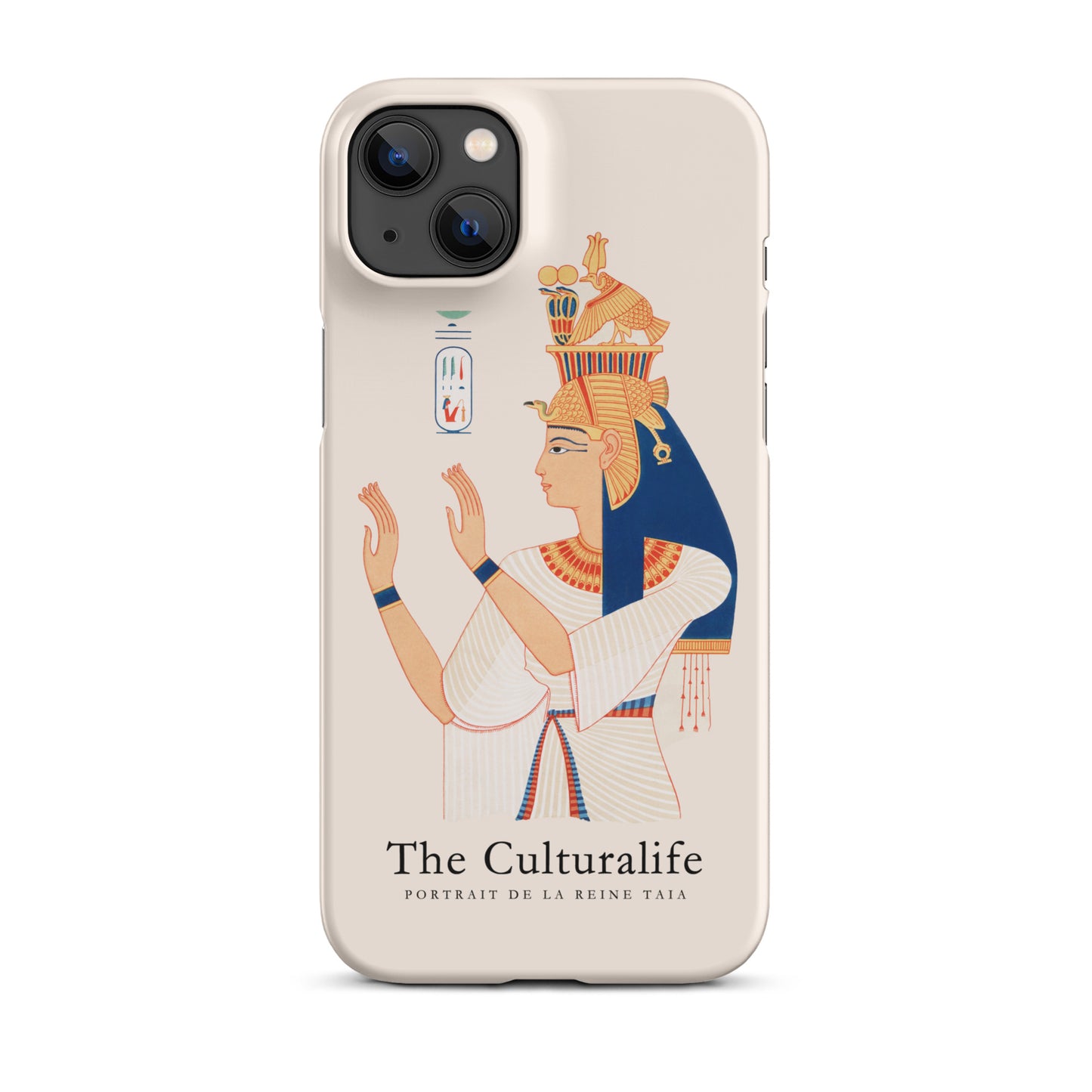 Snap phone case for iPhone® - Portrait of Queen Tiye, wife of Amenhotep III - The Culturalife