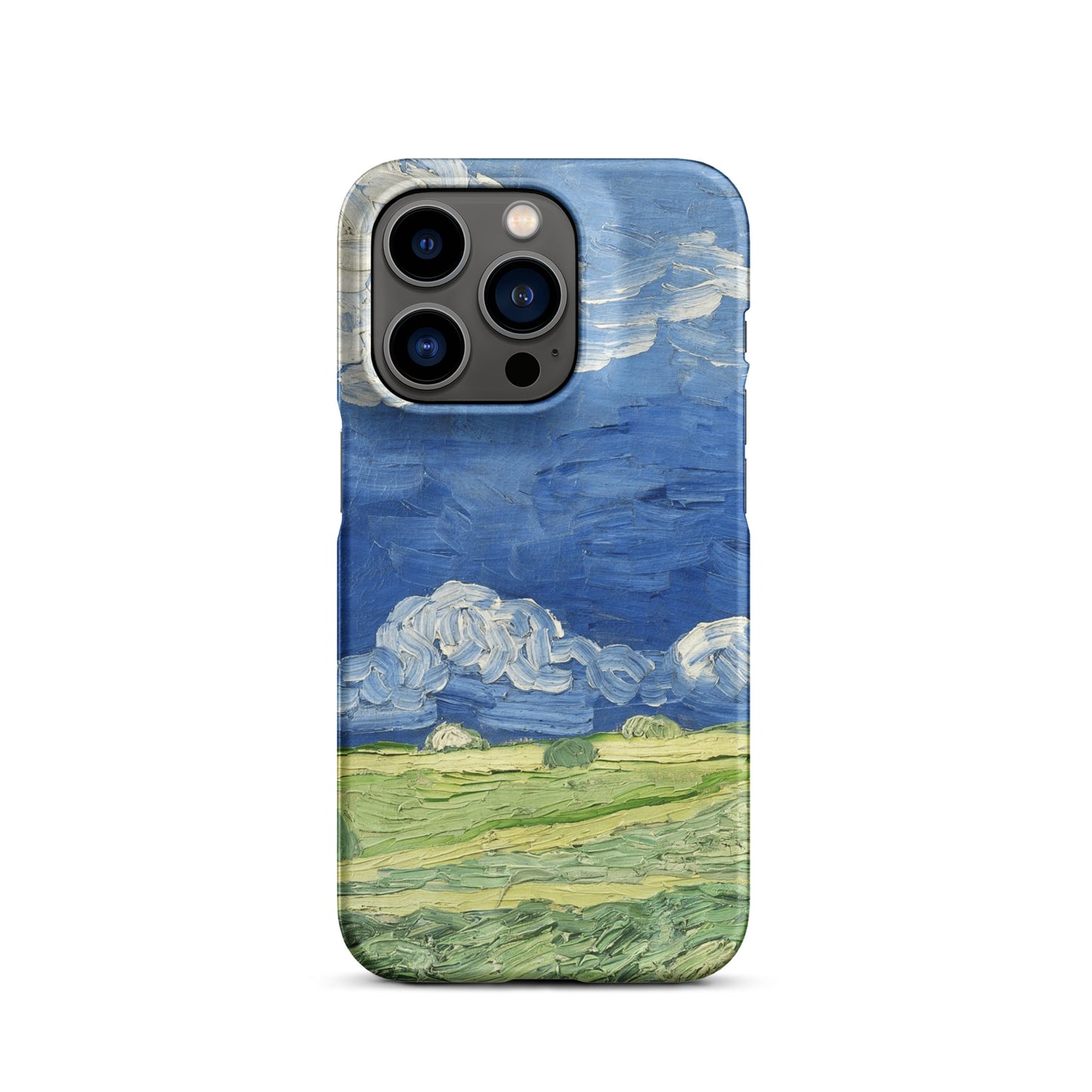 Snap phone case for iPhone® - Wheatfield under thunderclouds by Vincent van Gogh - The Culturalife