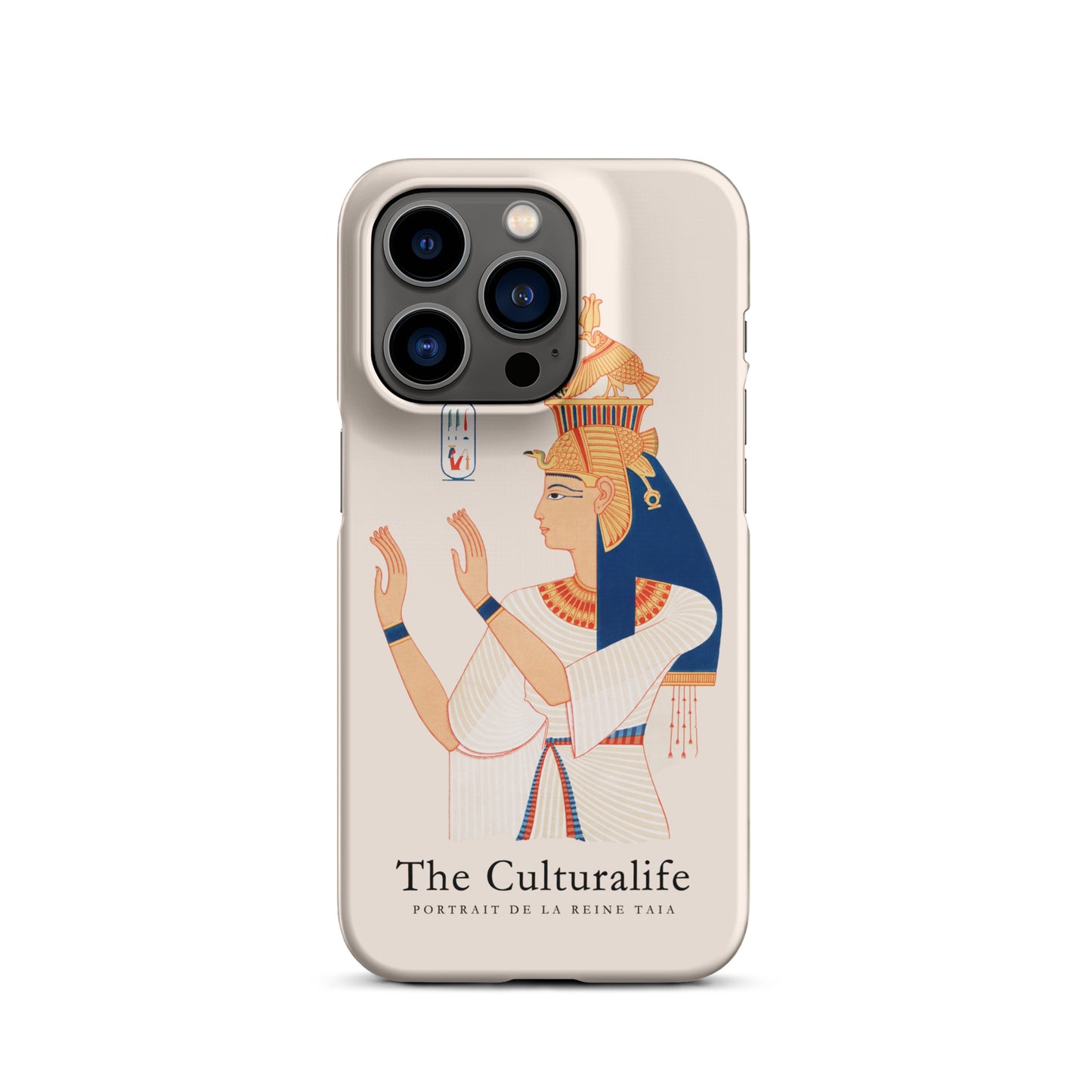 Snap phone case for iPhone® - Portrait of Queen Tiye, wife of Amenhotep III - The Culturalife