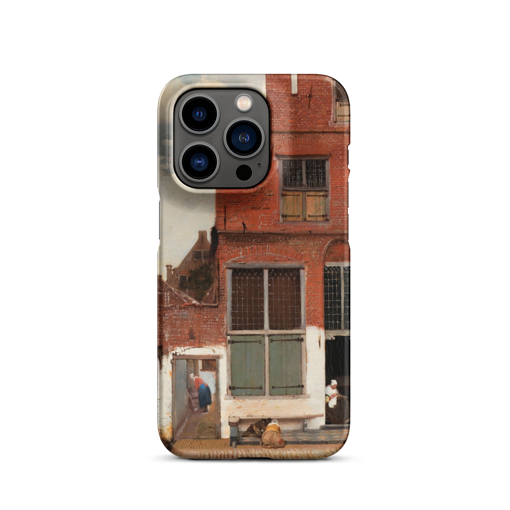 Snap case for iPhone® - The Little Street by Johannes Vermeer - The Culturalife