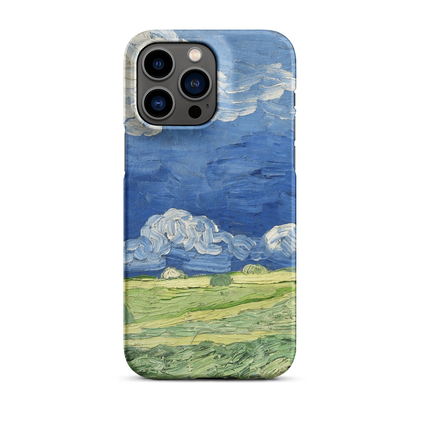 Snap phone case for iPhone® - Wheatfield under thunderclouds by Vincent van Gogh - The Culturalife