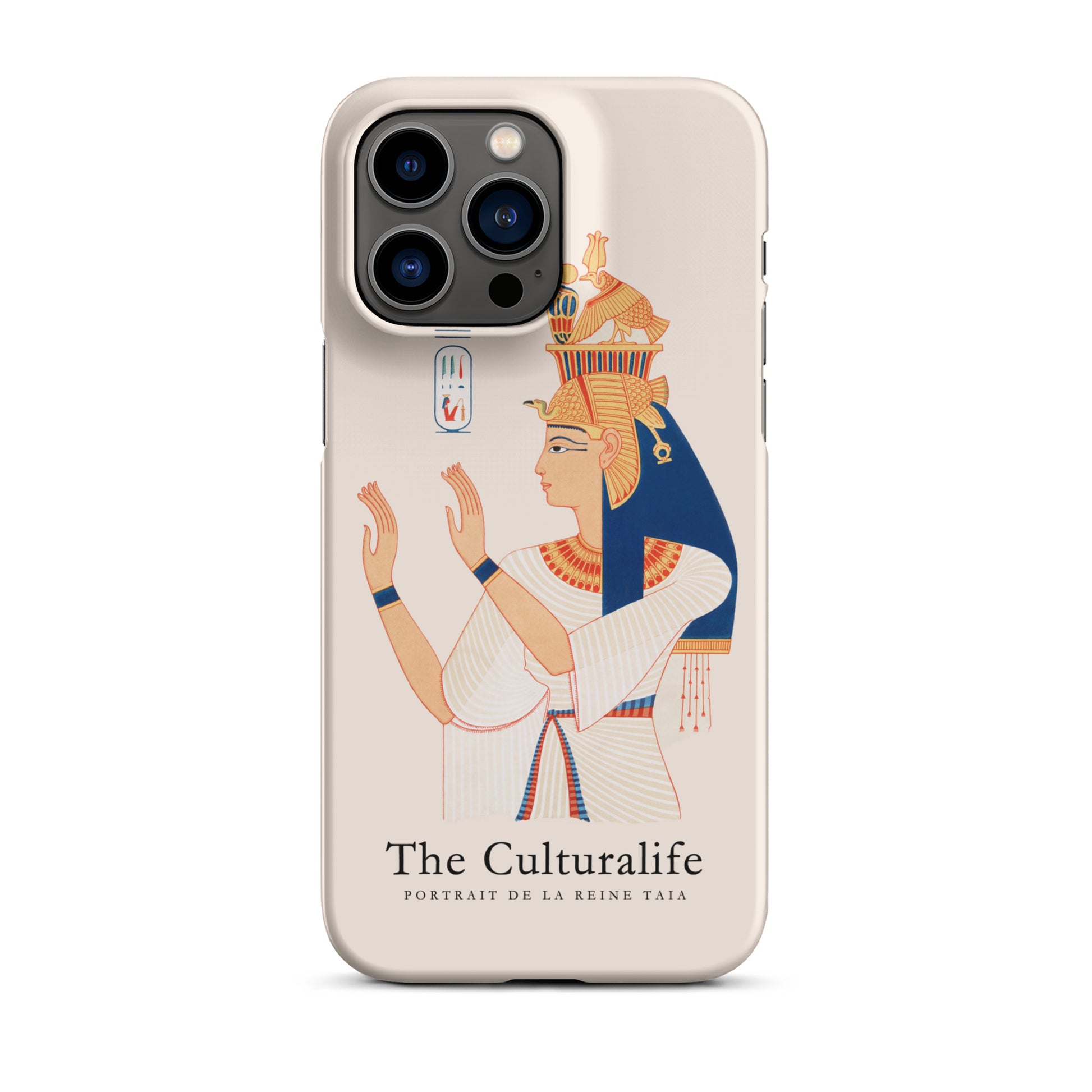 Snap phone case for iPhone® - Portrait of Queen Tiye, wife of Amenhotep III - The Culturalife