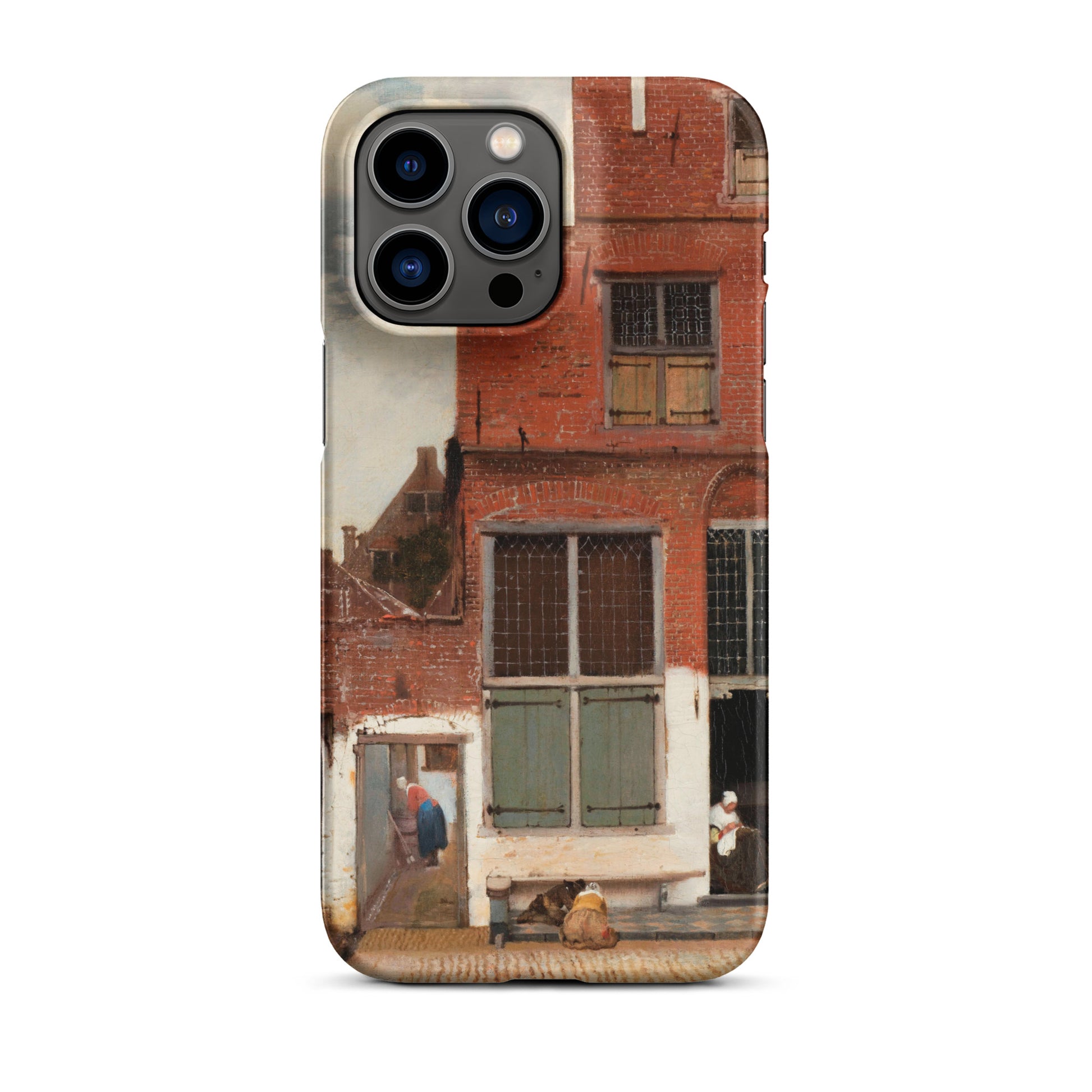 Snap case for iPhone® - The Little Street by Johannes Vermeer - The Culturalife