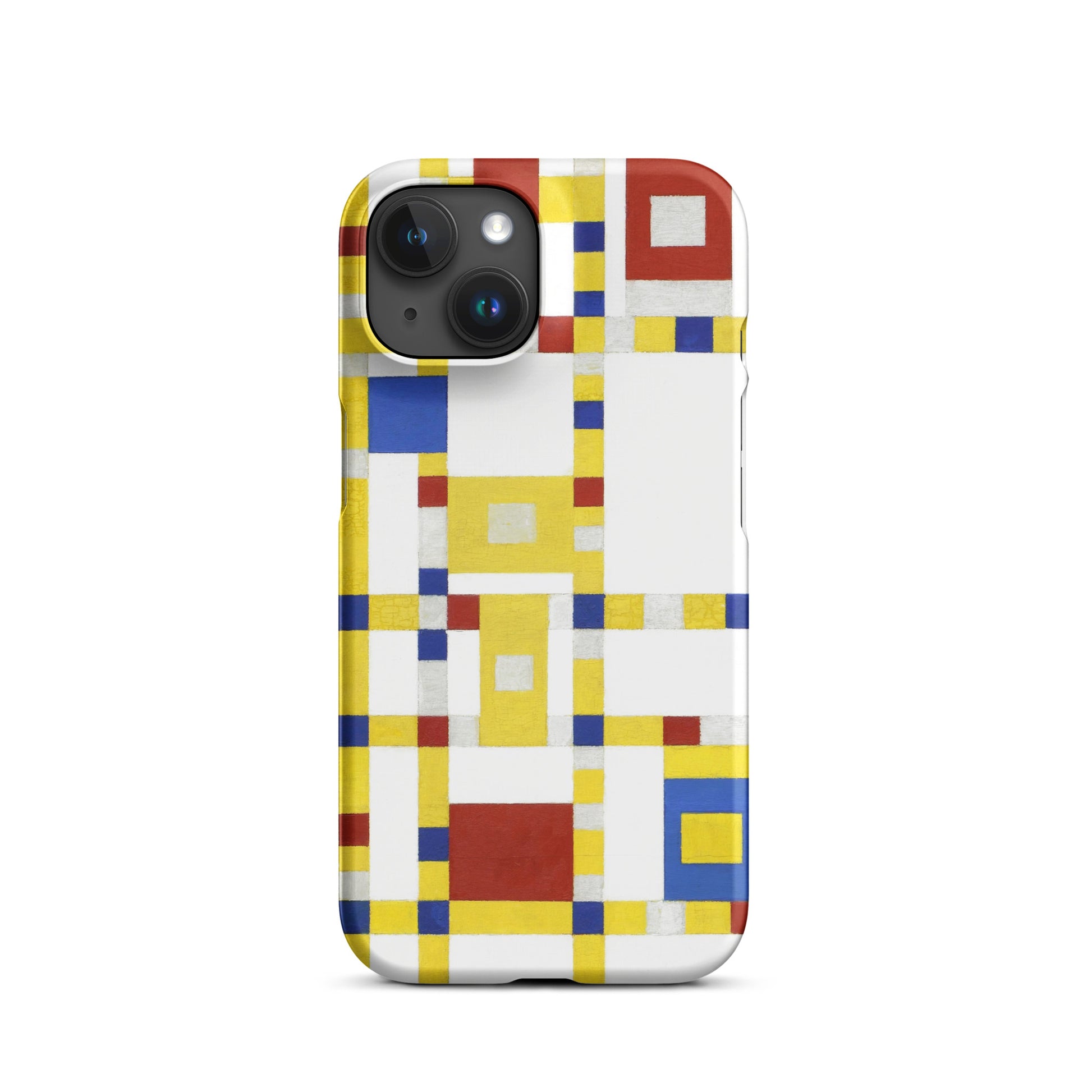 Snap phone case for iPhone® - Broadway Boogie-Woogie by Piet Mondrian - The Culturalife