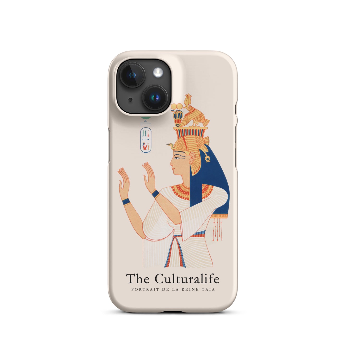 Snap phone case for iPhone® - Portrait of Queen Tiye, wife of Amenhotep III - The Culturalife