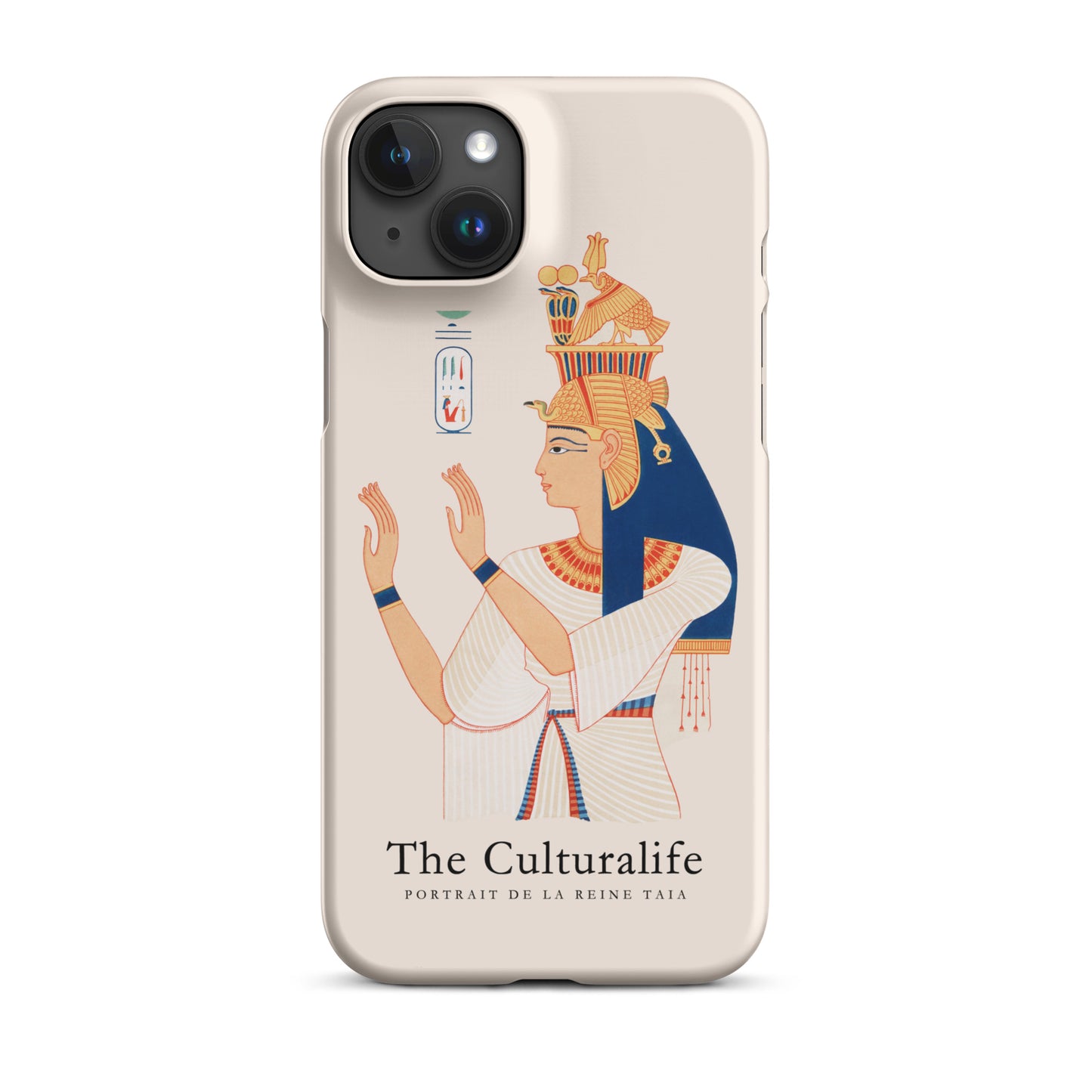 Snap phone case for iPhone® - Portrait of Queen Tiye, wife of Amenhotep III - The Culturalife