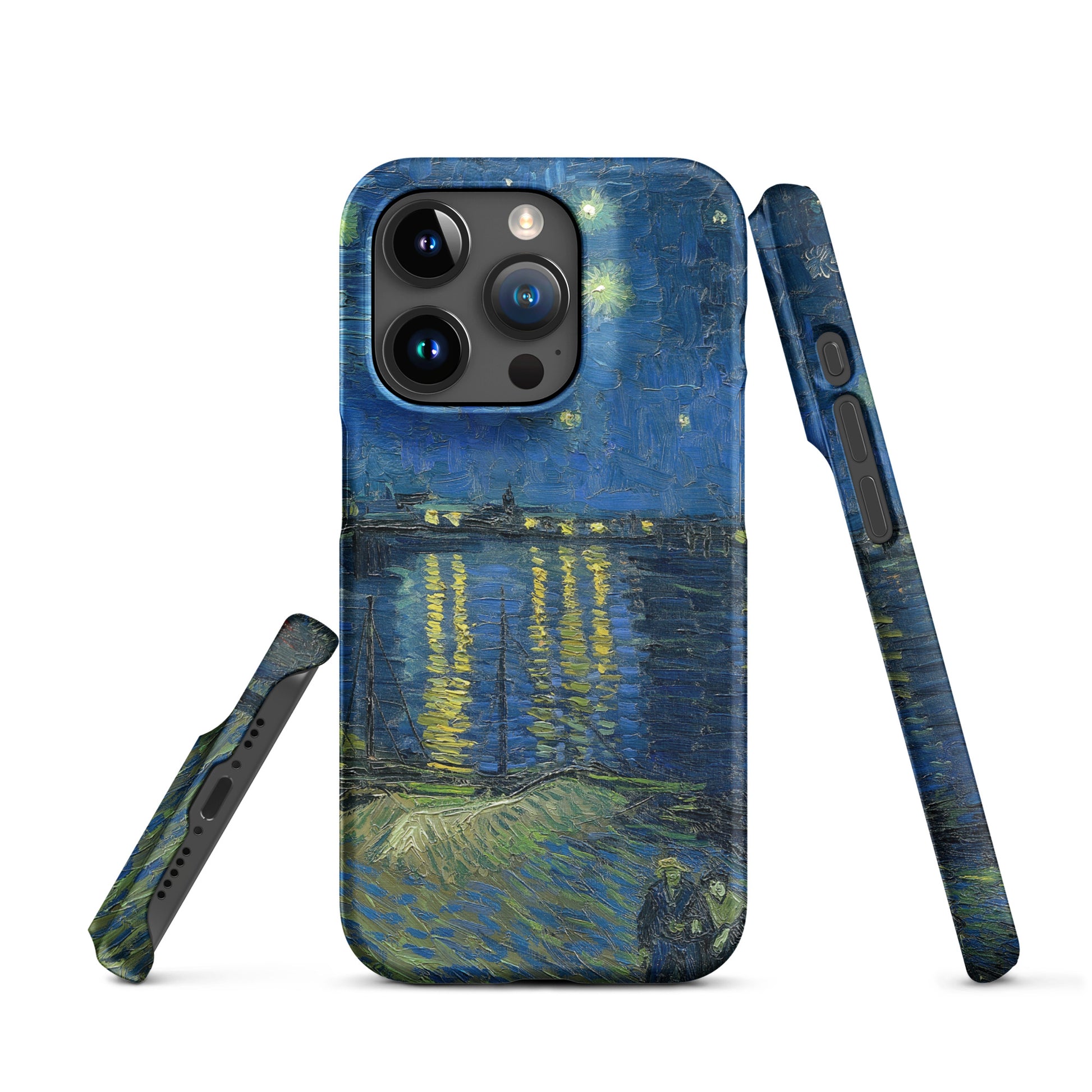 Snap phone case for iPhone® - Starry Night Over the Rhone by Vincent van Gogh - The Culturalife