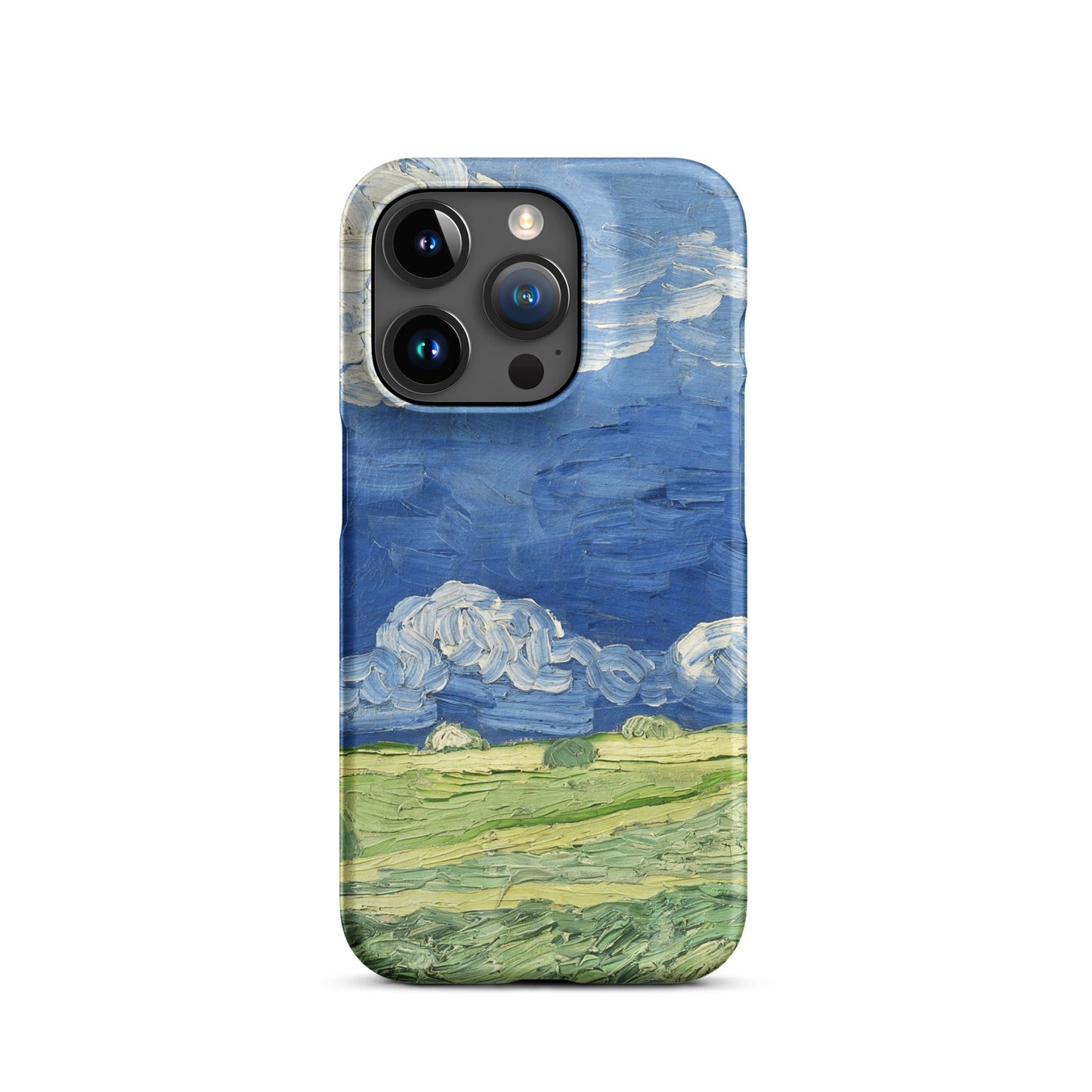 Snap phone case for iPhone® - Wheatfield under thunderclouds by Vincent van Gogh - The Culturalife