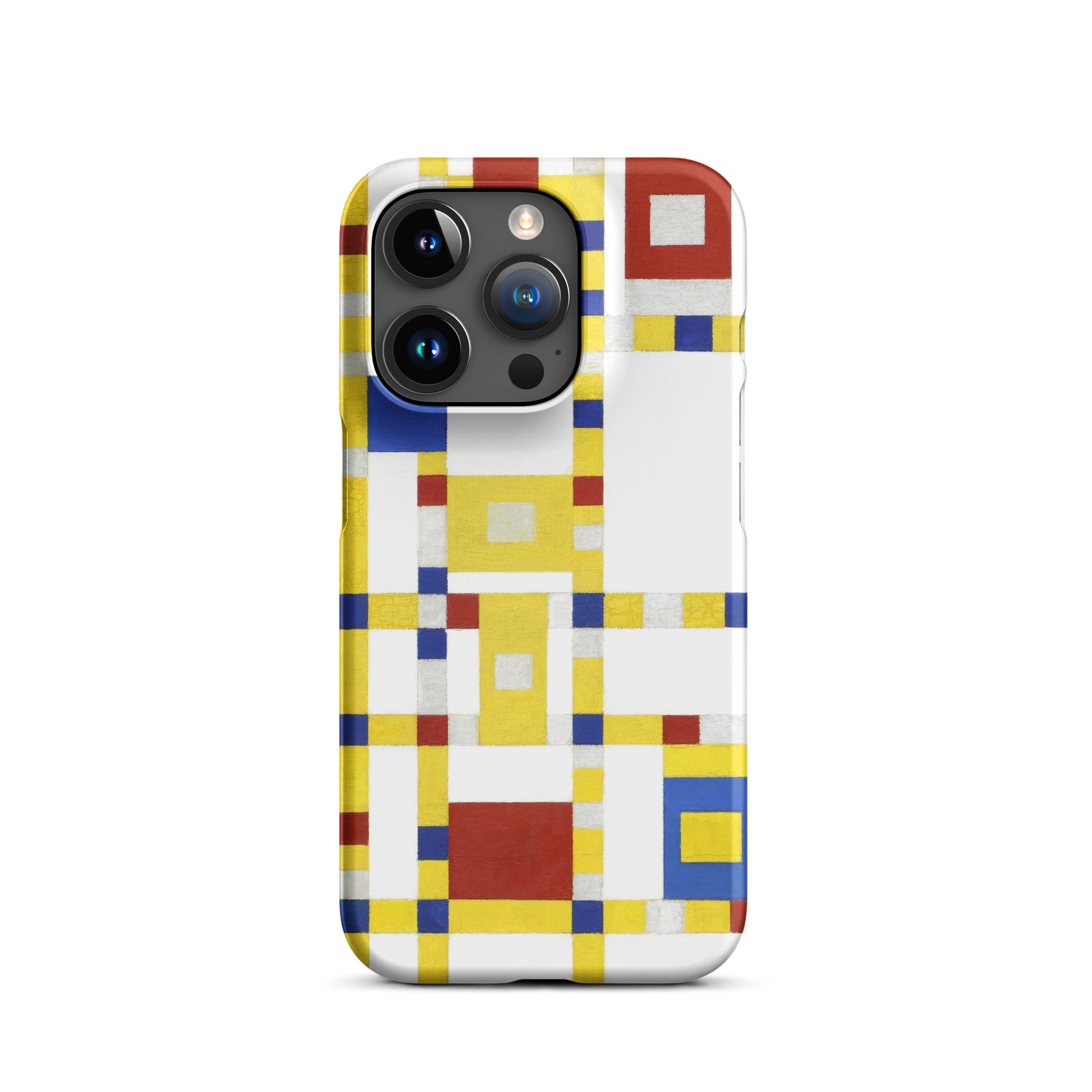 Snap phone case for iPhone® - Broadway Boogie-Woogie by Piet Mondrian - The Culturalife