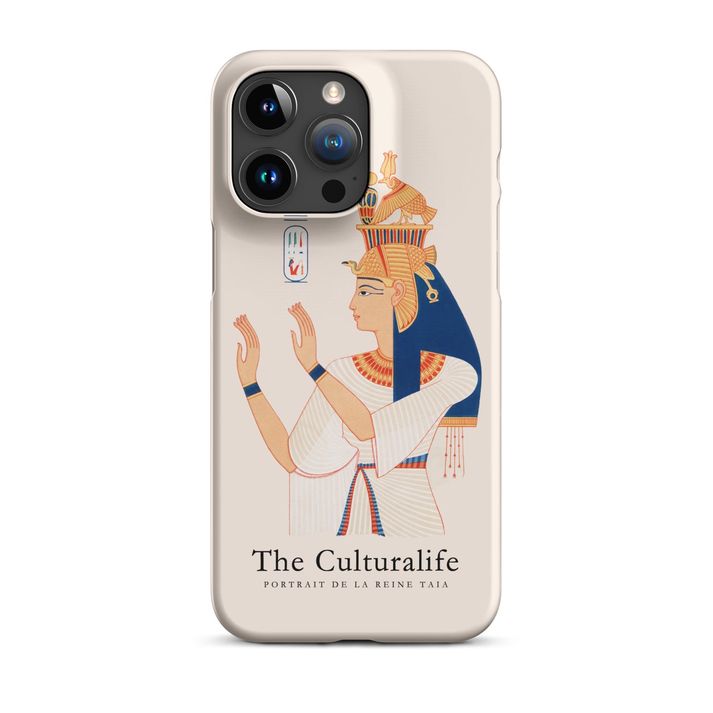 Snap phone case for iPhone® - Portrait of Queen Tiye, wife of Amenhotep III - The Culturalife