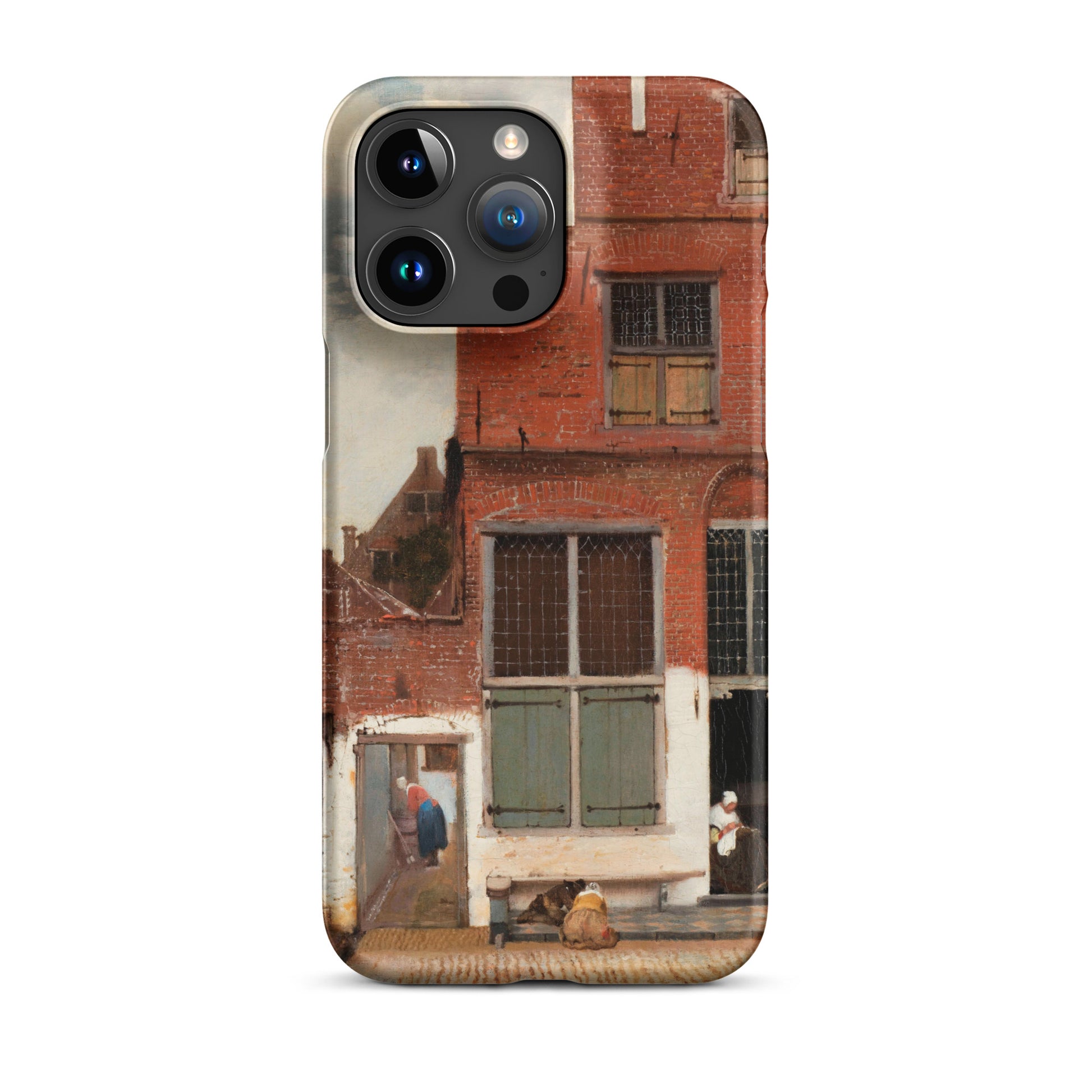 Snap case for iPhone® - The Little Street by Johannes Vermeer - The Culturalife