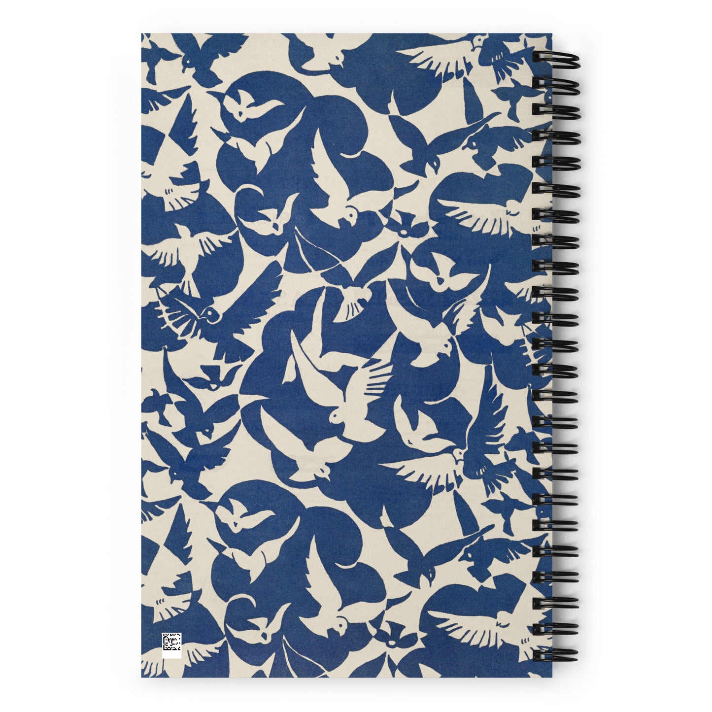 Spiral notebook - Pigeons in White and Blue from Rijksmuseum