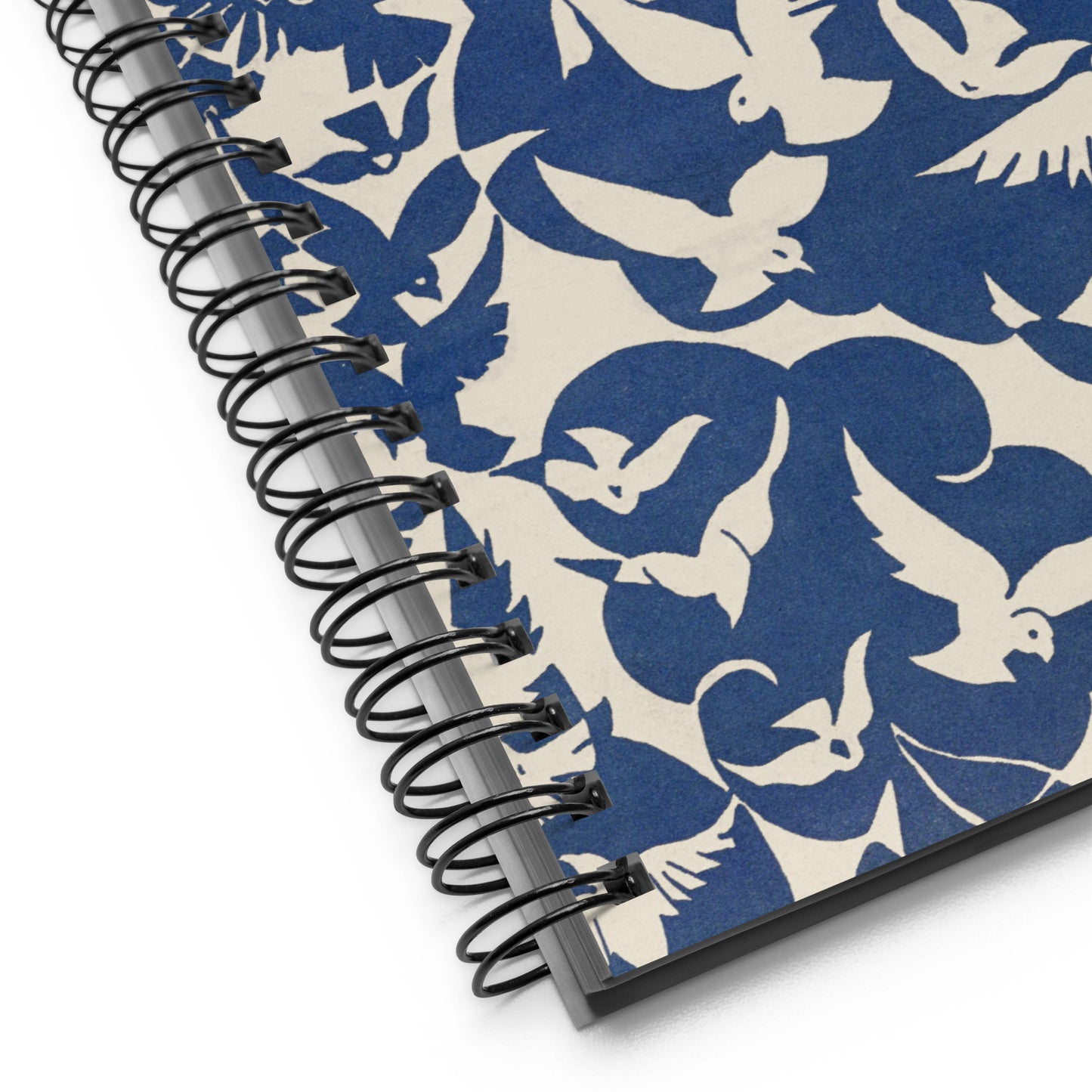 Spiral notebook - Pigeons in White and Blue from Rijksmuseum