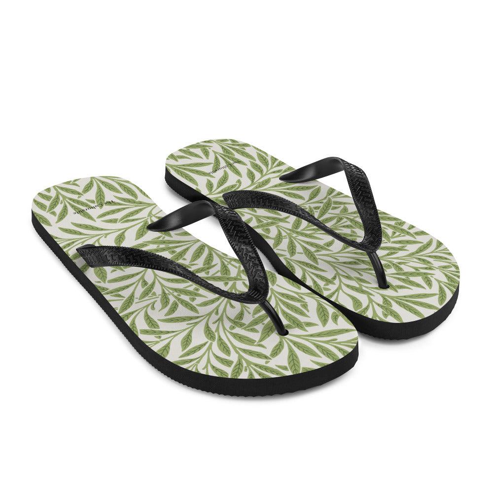 Flip-Flops - William Morris's Willow Pattern - The Culturalife