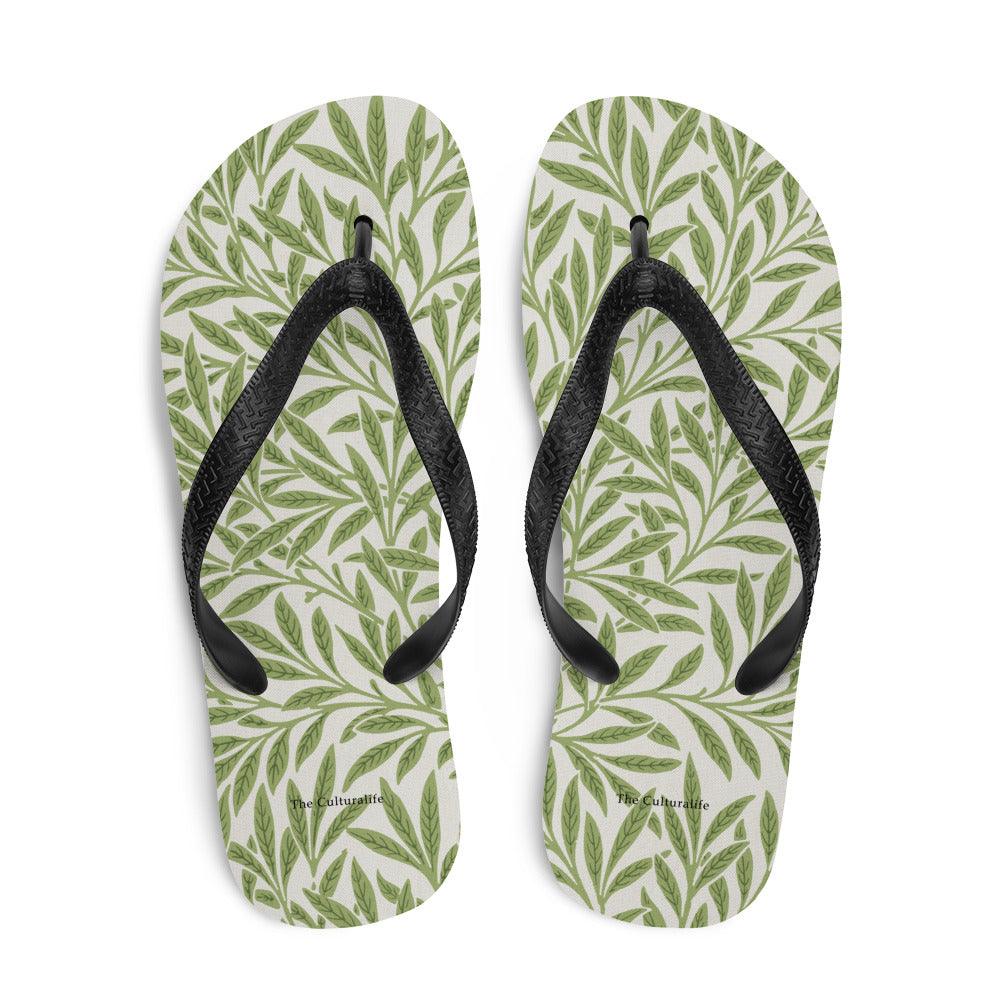 Flip-Flops - William Morris's Willow Pattern - The Culturalife