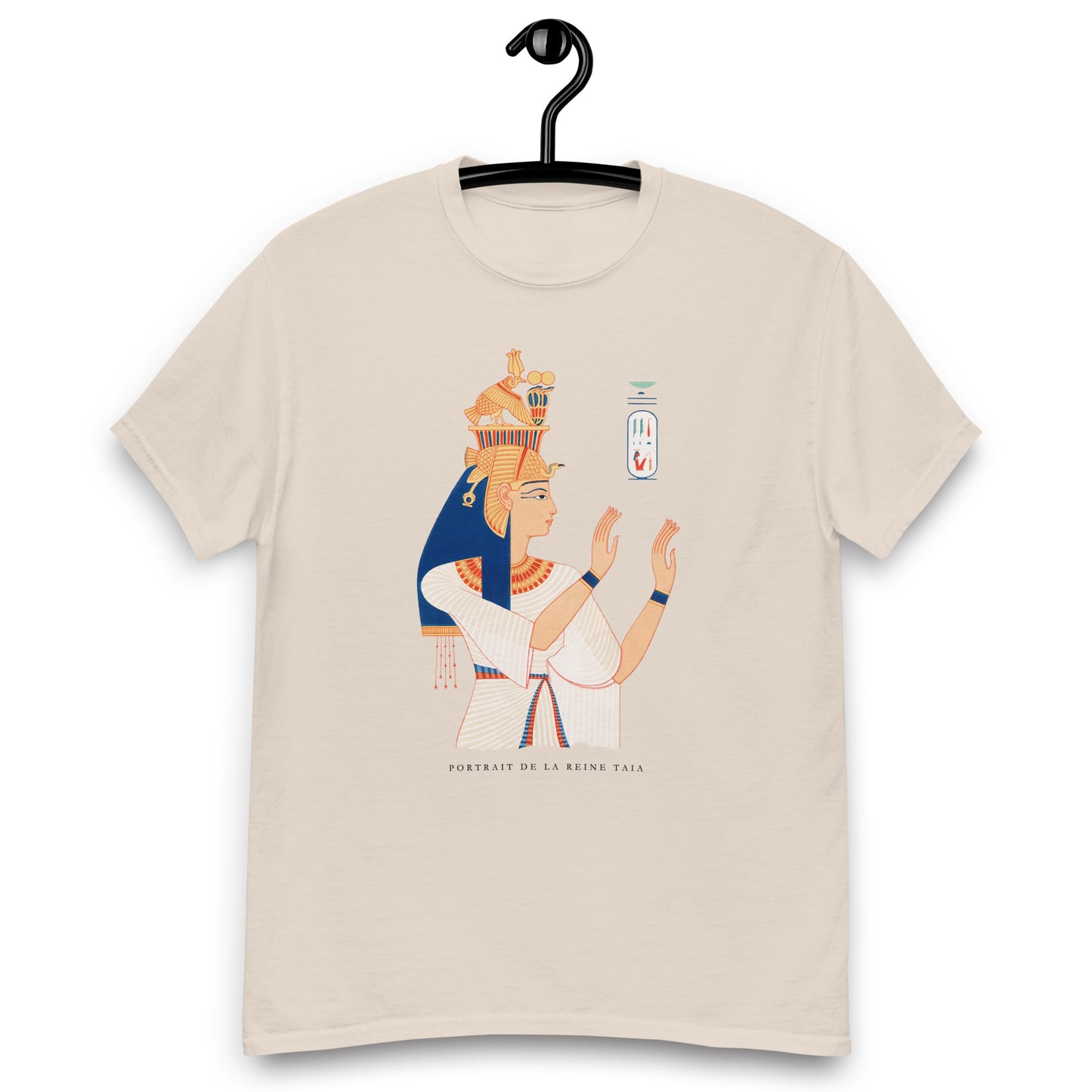 Unisex classic tee - Portrait of Queen Tiye, wife of Amenhotep III - The CulturalifeApparel