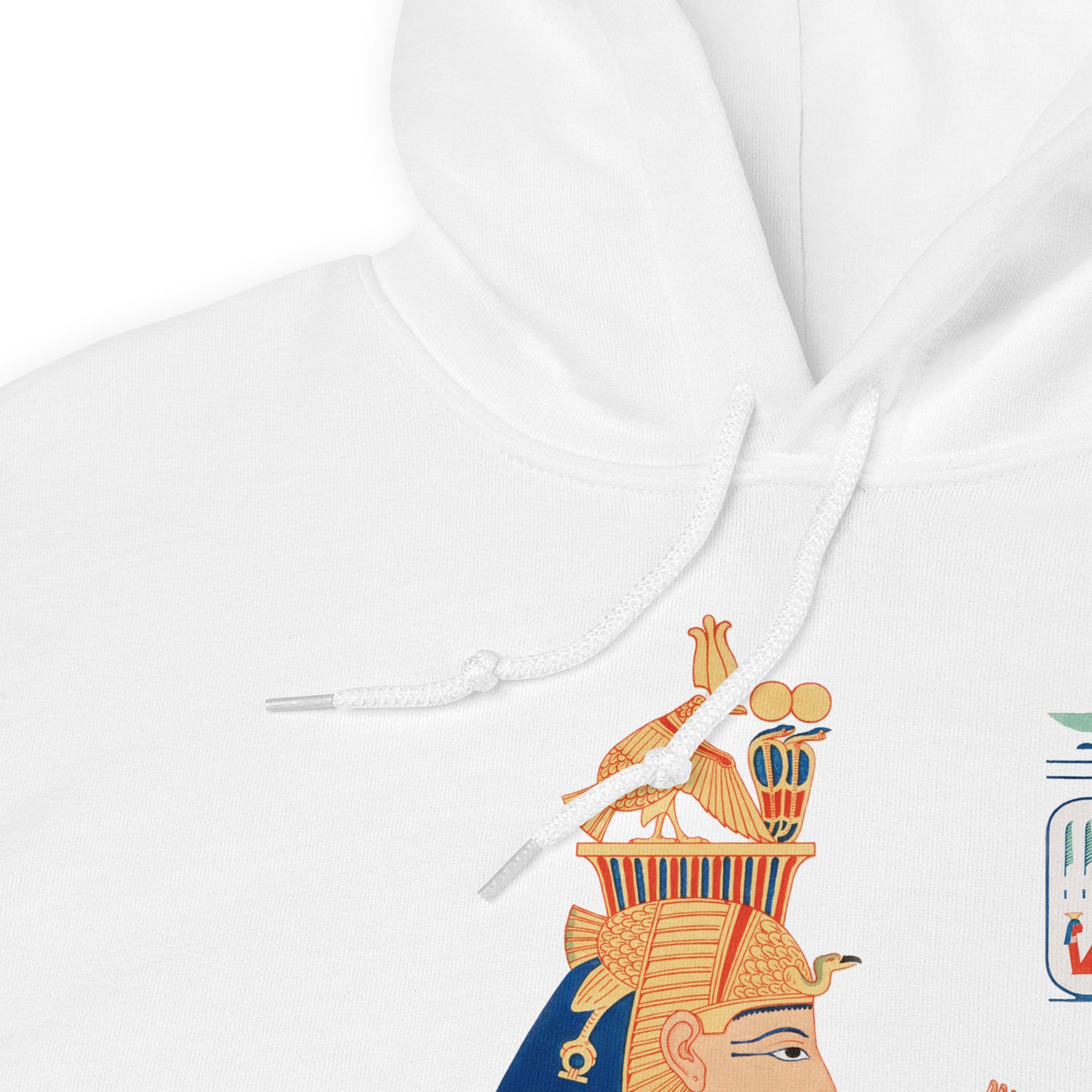 Unisex Hoodie -  Portrait of Queen Tiye, wife of Amenhotep III - The Culturalife